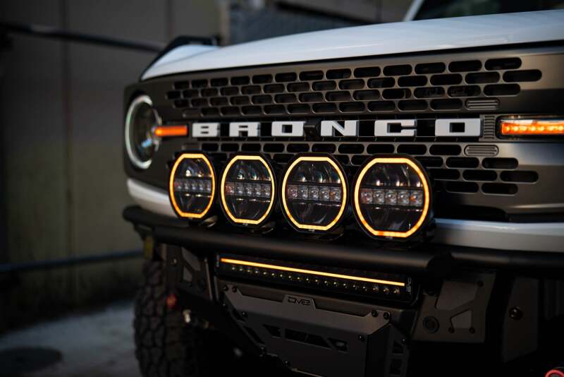 DV8 Offroad Elite Series 20in Dual Row Light Bar w/ Accent Light-thumbmail-5