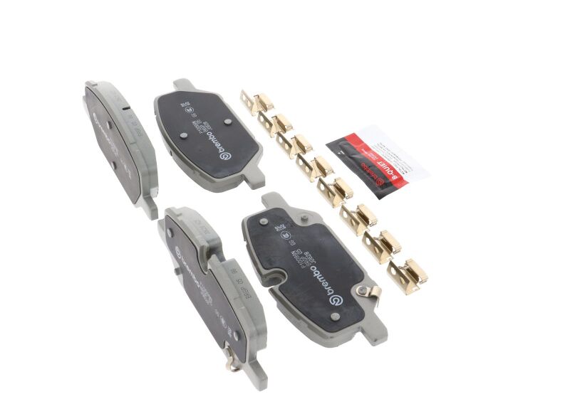Brembo OE 20-24 Cadillac CT5/XT4/22-24 Chevy Camaro/2021 GMC Terrain Ceramic Brake Pad - Front-thumbmail-9