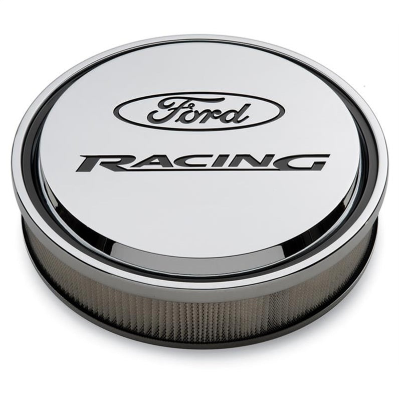 Ford Racing Chrome Slant Edge Air Cleaner Assembly-thumbmail-1
