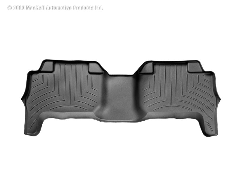WeatherTech 04+ GMC Canyon Crew Cab Rear FloorLiner - Black-thumbmail-1