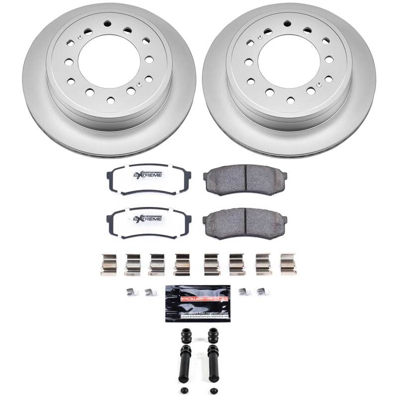 Power Stop 10-23 Lexus GX460 Rear Z36 Coated Truck & Tow Brake Kit-thumbmail-1