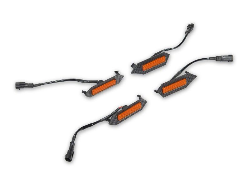 Raxiom 24-26 Toyota Tacoma Pre Runner/ TRD Off-Road/ TRD Sport Amber LED Grille Light- Amber Lens-thumbmail-3