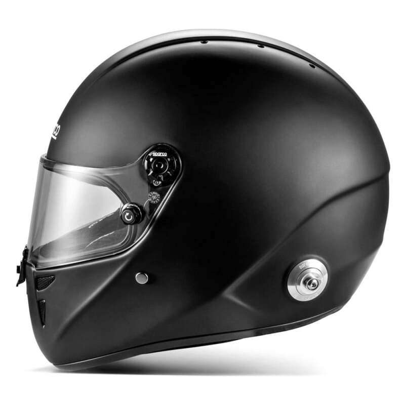 SPARCO Stealth RF Helmet - X Small - Matte Black/Black-thumbmail-3