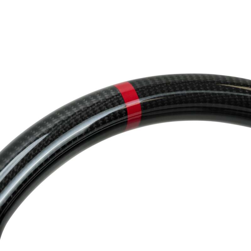 NRG 12-23 Toyota Tacoma OEM Plus Carbon Fiber Steering Wheel w/ Black Stitch & Red Center Mark-thumbmail-2