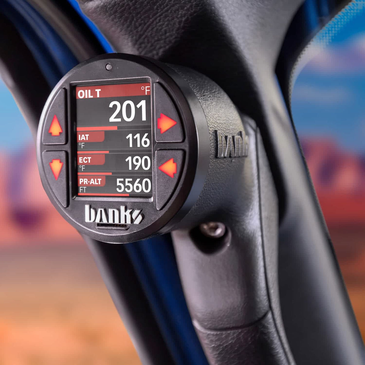 Banks 63378 Jeep Stealth Pod installed in Moab