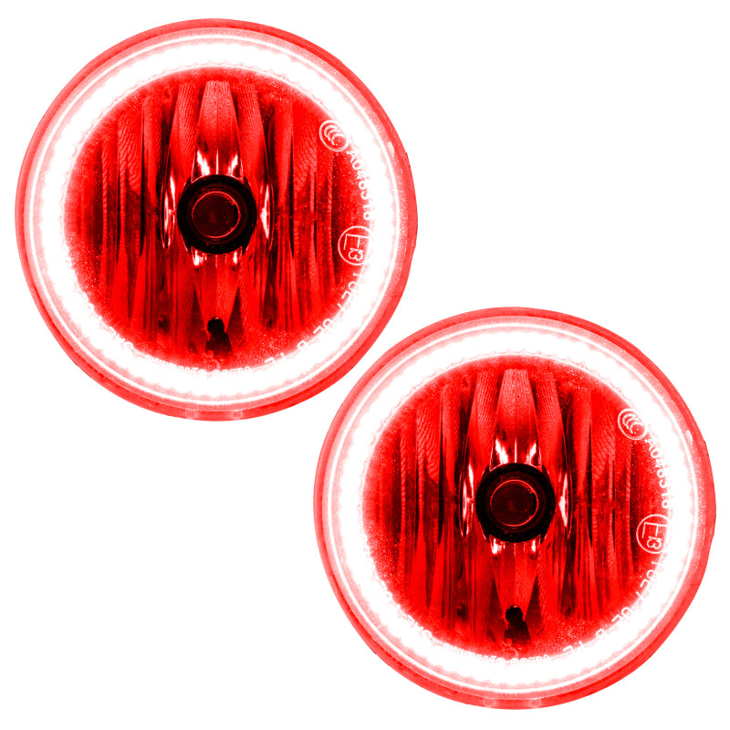 Oracle 05-10 Dodge Charger LED Fog Light Halo Kit - Red-thumbmail-4