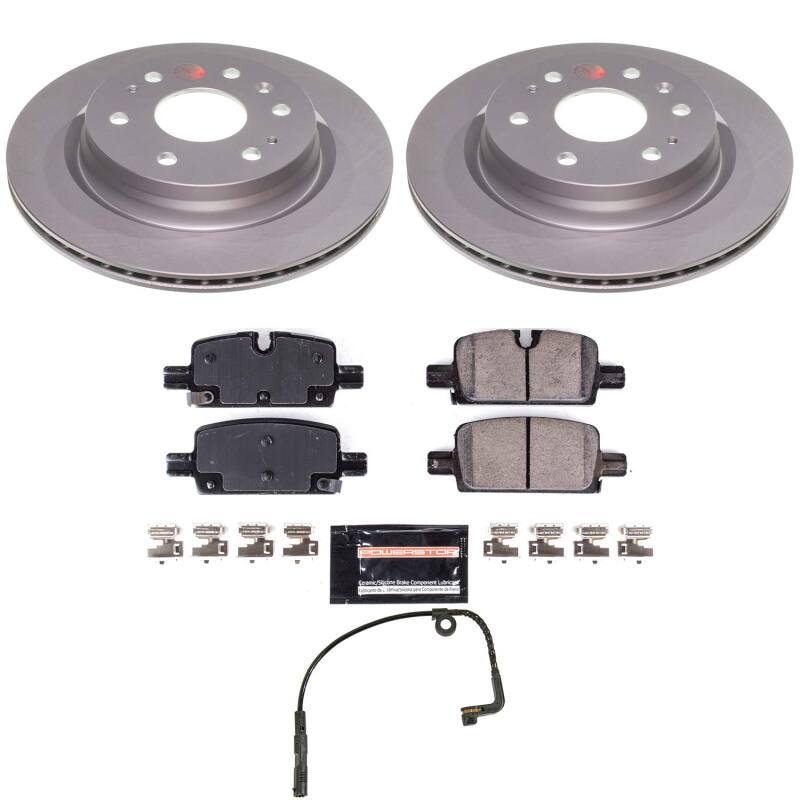 Power Stop 23-25 Chevrolet Colorado Rear Z23 Coated Brake Kit-thumbmail-1