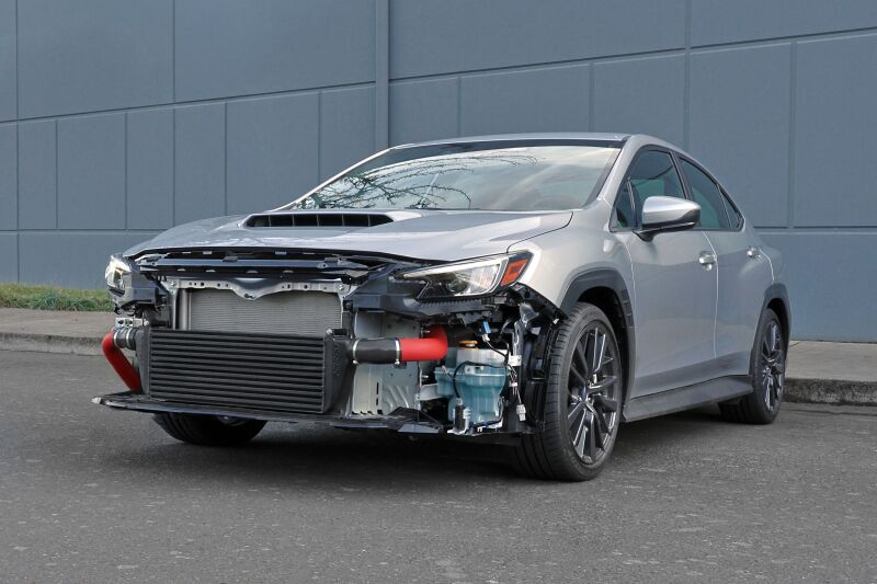 PERRIN 02-25 Subaru WRX/STI Standard Size Front Mount Intercooler Core - Black-thumbmail-3