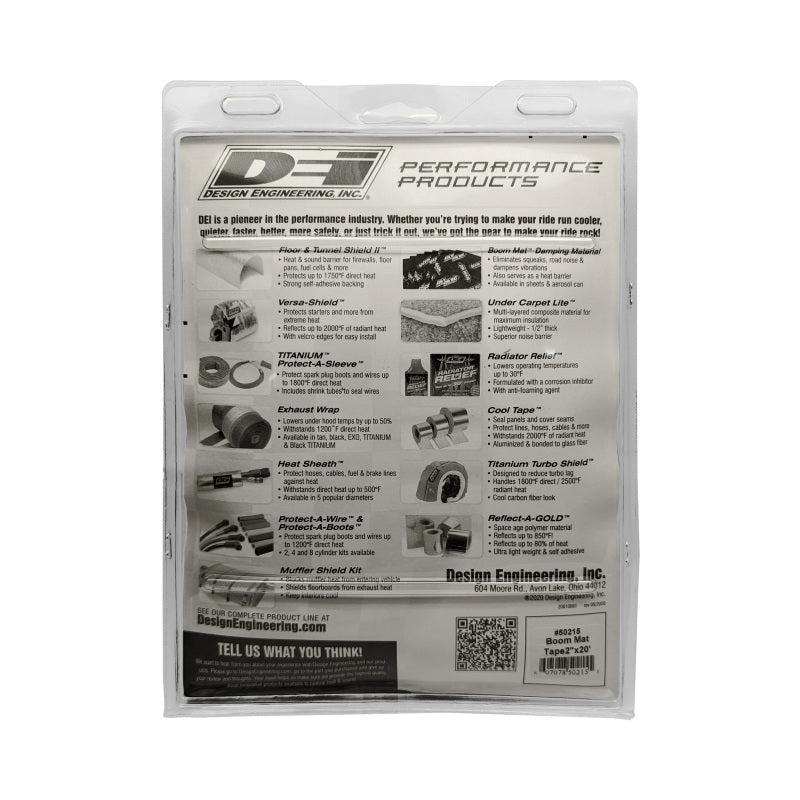 DEI Boom Mat Damping Tape 2in x 20ft Roll-thumbmail-3