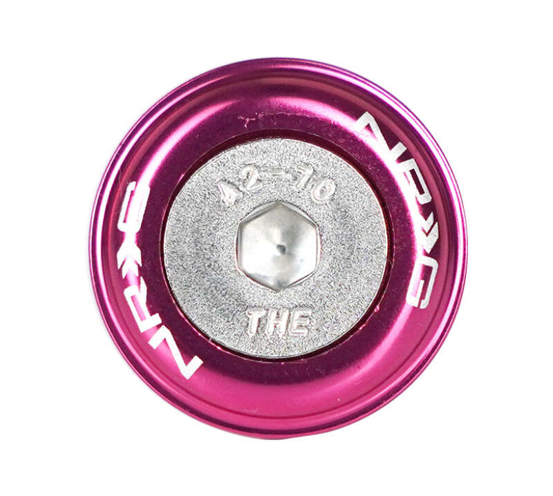 NRG Fender Washer Kit w/ Rivets For Plastic (Pink) - Set of 10