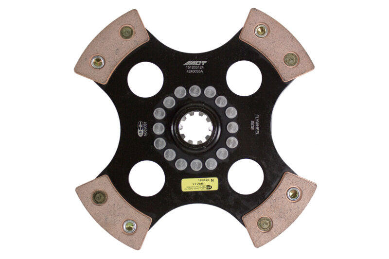 ACT 96-99 BMW M3 3.2L I6 4 Pad Rigid Race Disc