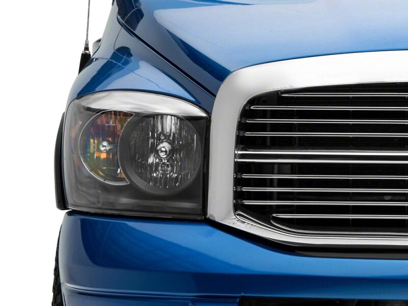 Raxiom 06-08 Dodge RAM 1500 Axial Series Euro Headlights- Black Housing- Clear Lens-thumbmail-5