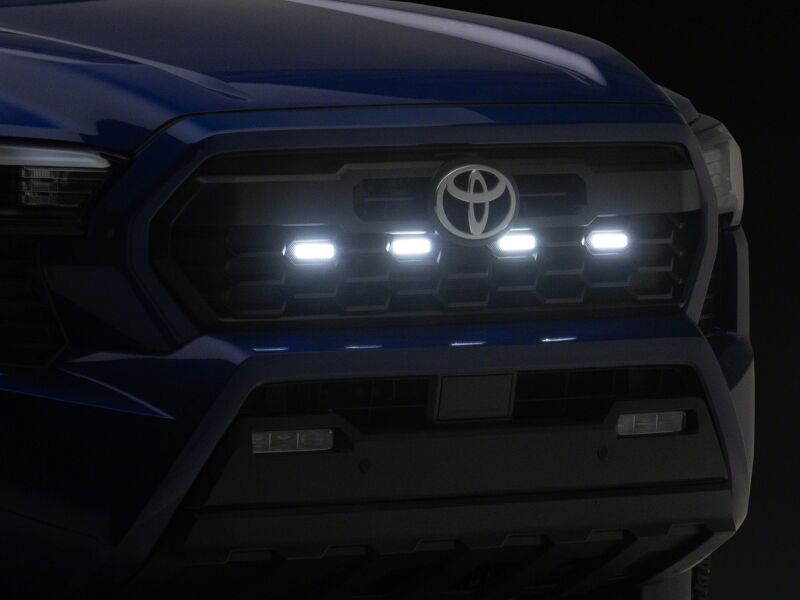 Raxiom 24-26 Toyota Tacoma Pre Runner/ TRD Off-Road/ TRD Sport White LED Grille Light- Clear Lens-thumbmail-6