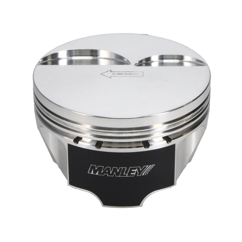 Manley Chevrolet LS 4.065in Bore 1.304in CD 4CC Platinum Series Dish Piston - Set of 8-thumbmail-5