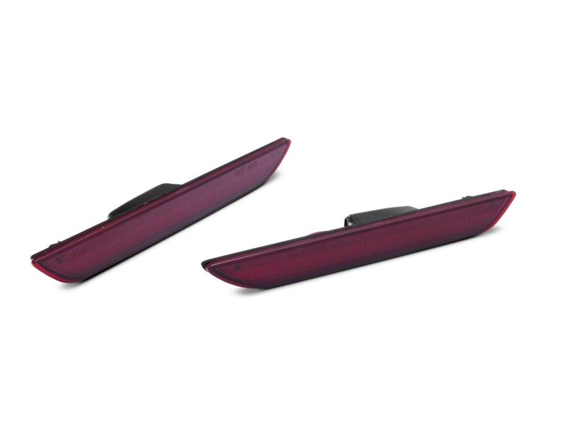 Raxiom 15-23 Ford Mustang Axial Series LED Side Marker Lights Rear- Red-thumbmail-5