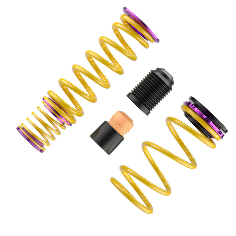 KW 2020+ Chevrolet Corvette C8 (w/ Electronic Dampers & OE Noselift) Height Adjustable Spring Kit-thumbmail-4