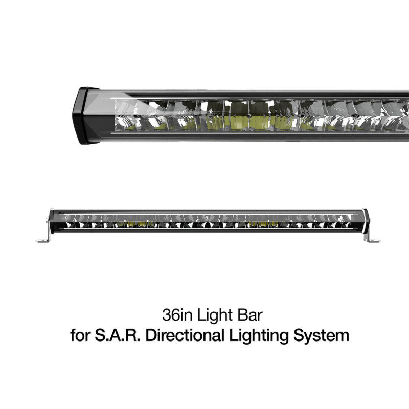 XK Glow White Housing SAR Light Bar - Emergency Search and Rescue Light 20In-thumbmail-1