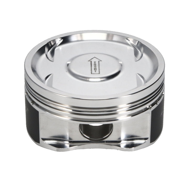 Manley 04+ Subaru WRX STi (EJ257) 75mm DE-STROKED 100mm +.5mm Bore 8.5:1 Dish Piston Set w/ Rings-thumbmail-5