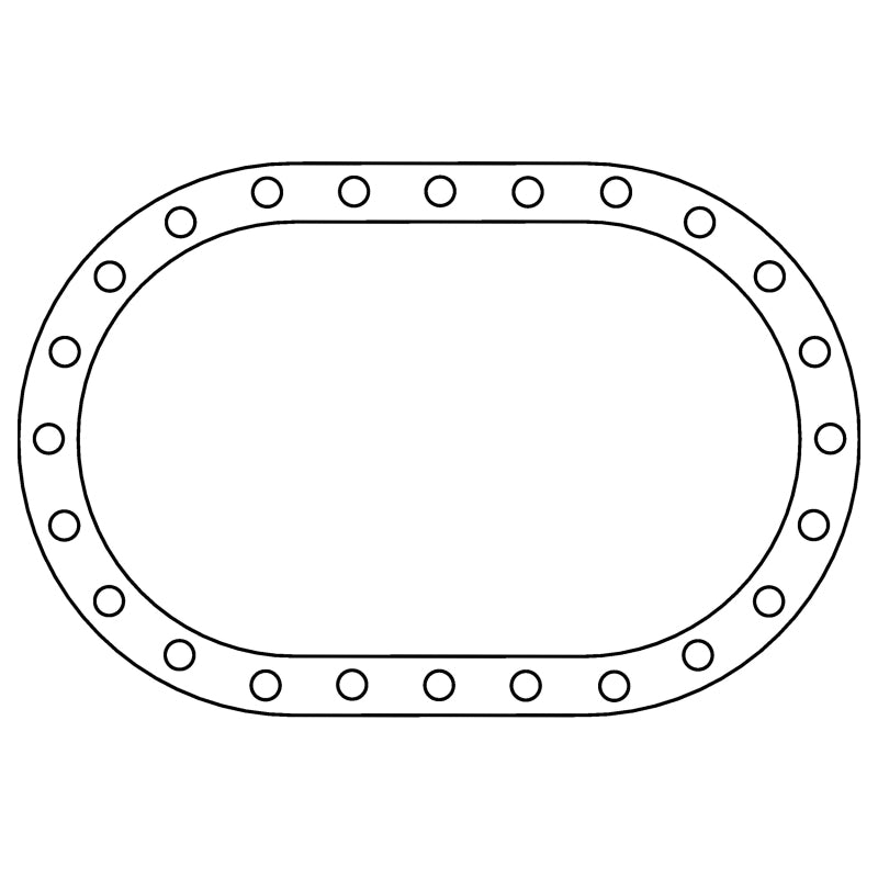 Cometic Fuel Cell .062in Fiber Filler Gasket - 24 Bolt - Oval-thumbmail-1