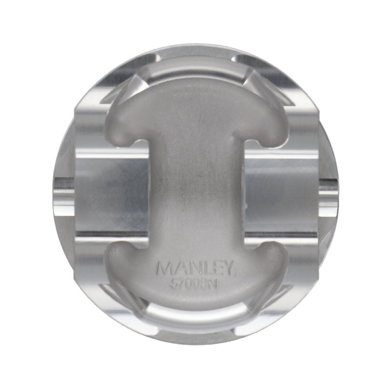 Manley Ford 3.5L Ecoboost 3.642in Bore 1.239in Comp Height -8.5cc Dish Extreme Duty Piston Set-thumbmail-7