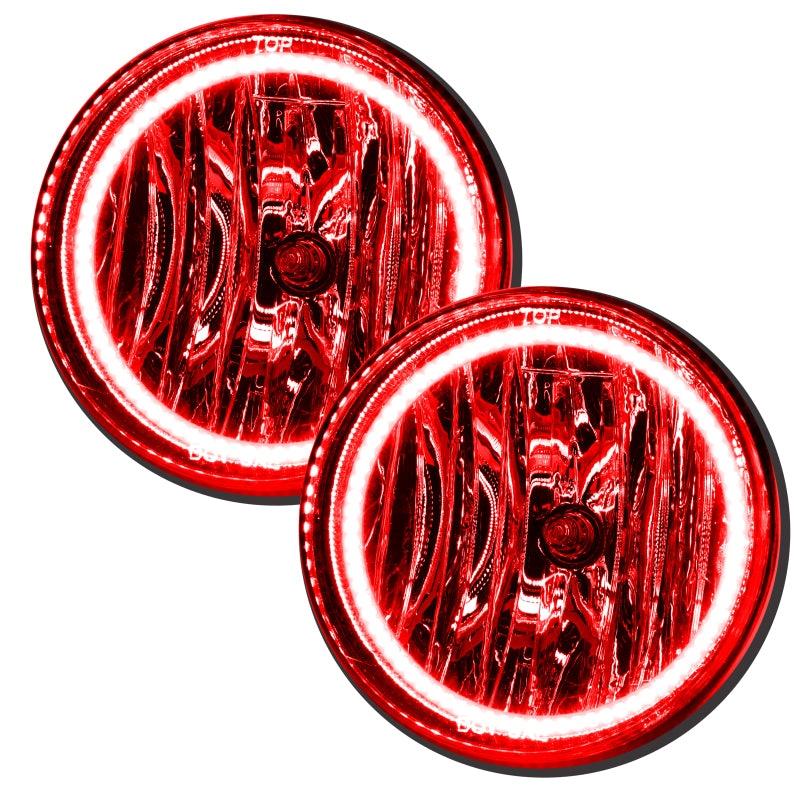 Oracle 96-02 Dodge Viper GTS LED Fog Light Halo Kit - Red-thumbmail-3