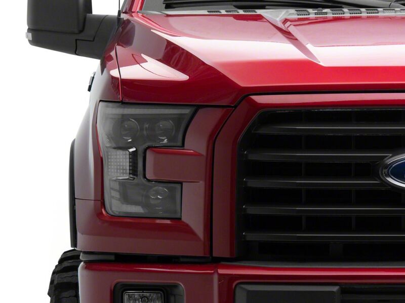 Raxiom 15-17 Ford F-150 XR Series LED Projector Headlights with DRL- Black Housing- Clear Lens-thumbmail-11