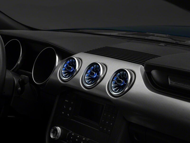 Raxiom 15-23 Ford Mustang Axial Series LED Color Changing Air Vent Outlets-thumbmail-4