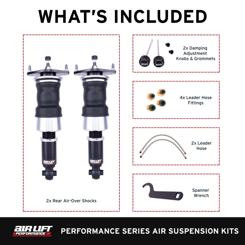 Air Lift Performance 12-25 Subaru BRZ / 12-20 Toyota GT86 Rear Air Suspension Kit-thumbmail-3