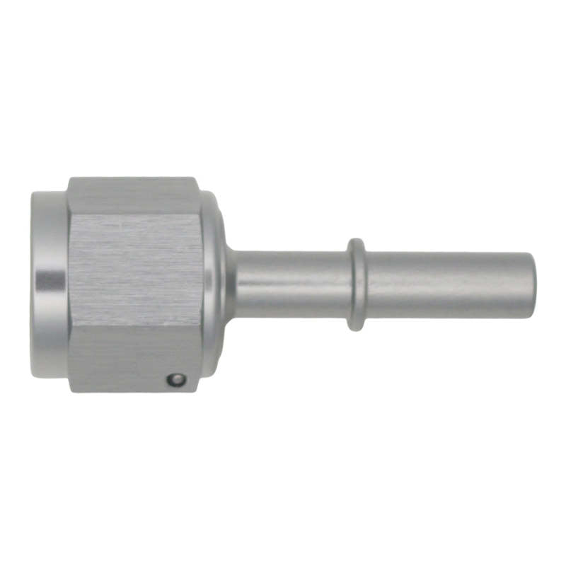 DeatschWerks 8AN Female Flare Swivel to 5/16in Male EFI Quick Disconnect - Anodized DW Titanium-thumbmail-1