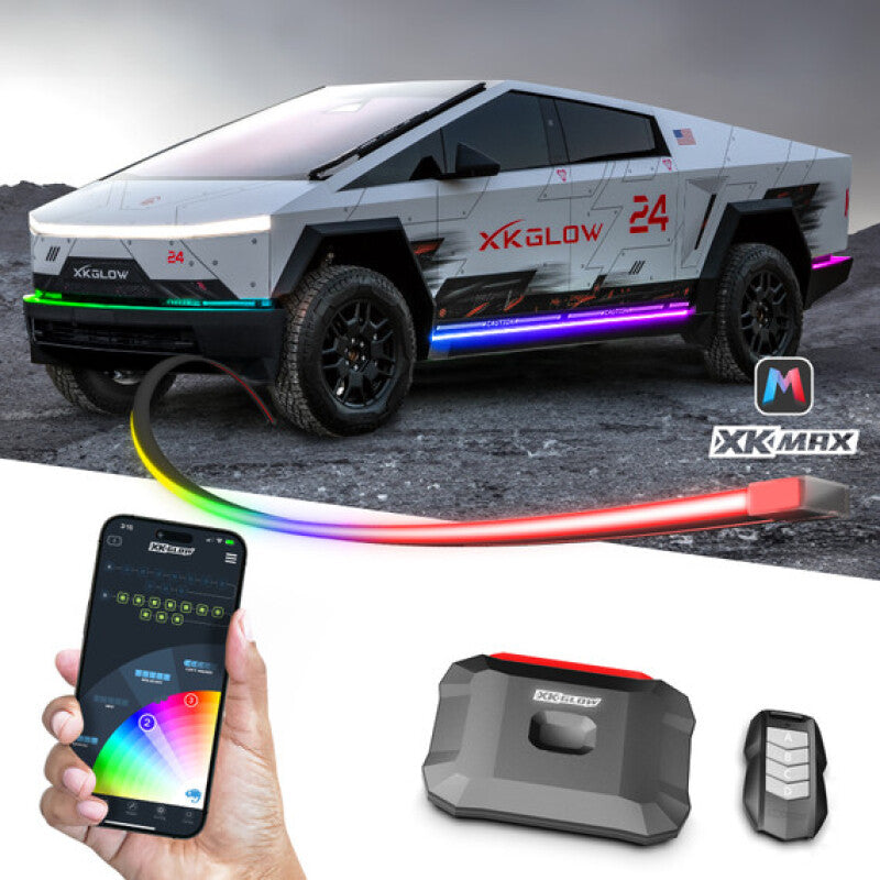 XK Glow Tesla Cybertruck XKmax Body Gap Kit-thumbmail-3