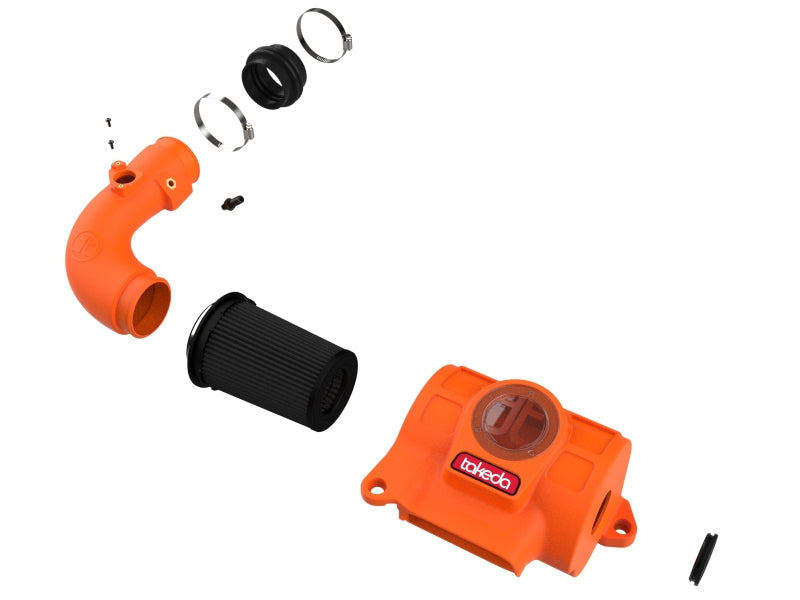 aFe 22-23 Toyota GR86 / Subaru BRZ Takeda Momentum Pro 5R Orange Edition Cold Air Intake System-thumbmail-6