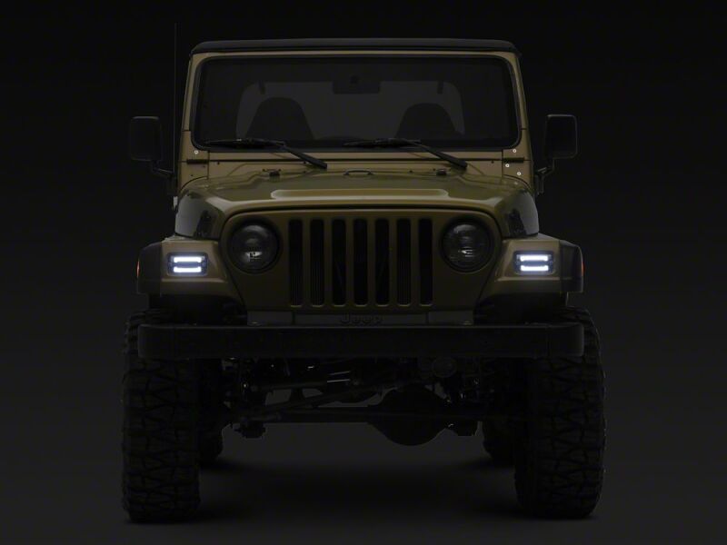 Raxiom 97-06 Jeep Wrangler TJ Axial Series LED Sequential Cornering Lights- Clear-thumbmail-7