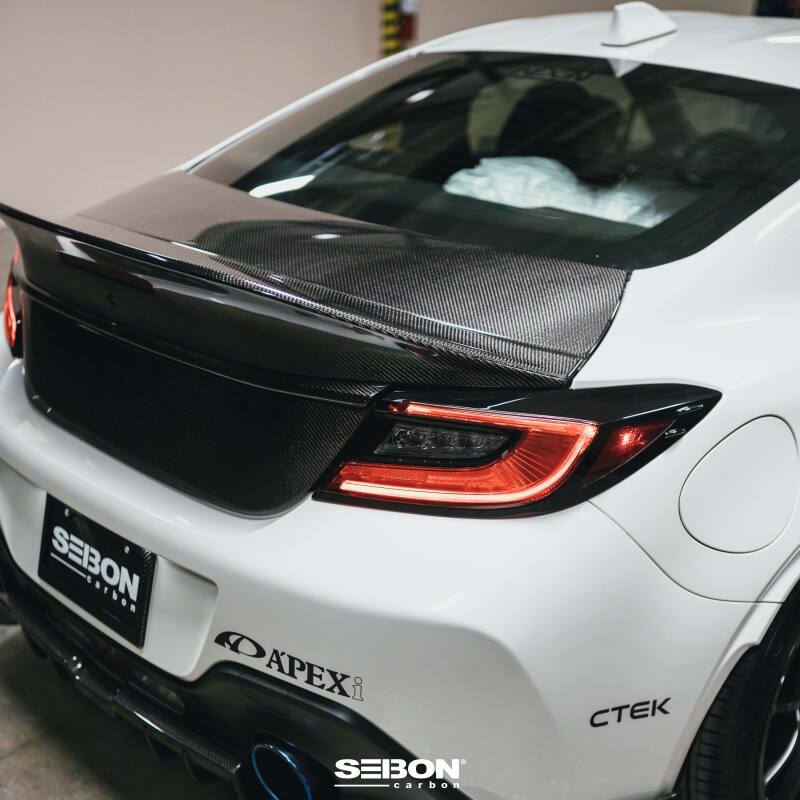 Seibon 2022+ Toyota GR86 / Subaru BRZ C-Style Carbon Fiber Trunk Lid-thumbmail-7