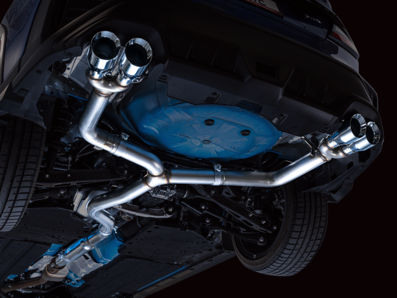 AWE Tuning 2022+ VB Subaru WRX Track Edition Exhaust - Chrome Silver Tips-thumbmail-4