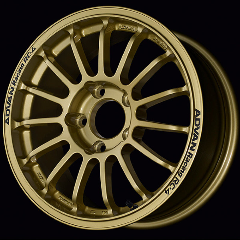 Advan RC-4 Wheel - 15x6.0 / Offset +40 / 4x100 - Rally Gold-thumbmail-1