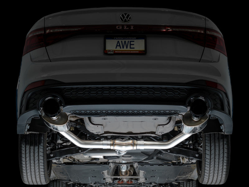 AWE 22-25 Volkswagen Jetta GLI Touring Edition Exhaust - Diamond Black Tips-thumbmail-6