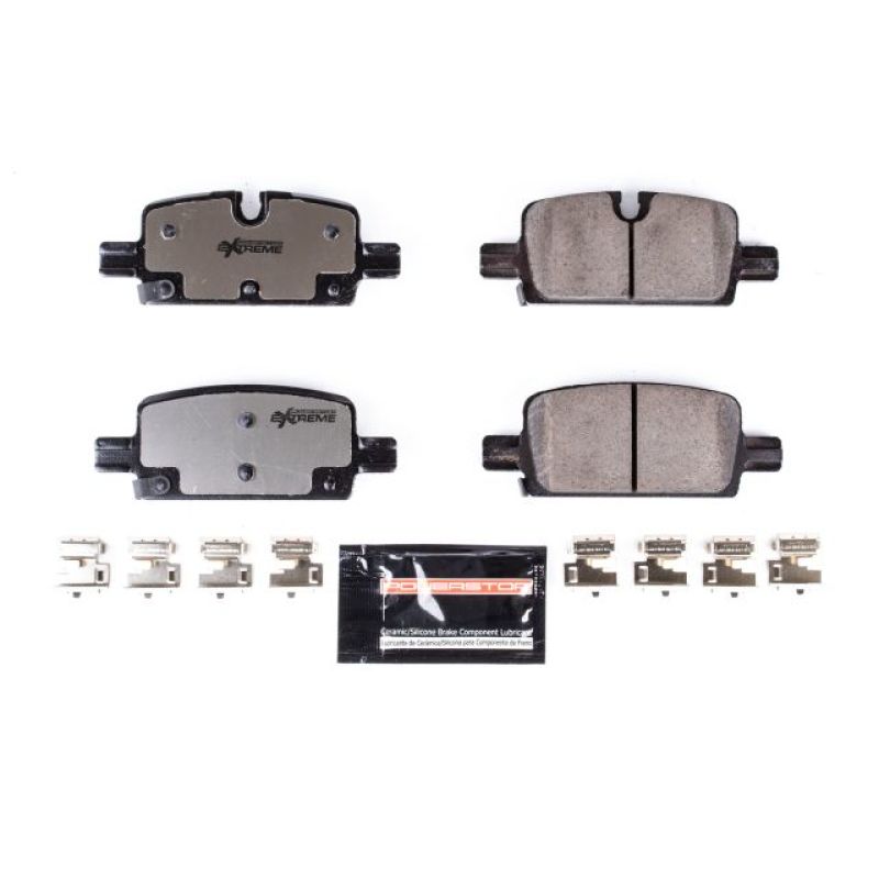 Power Stop 2019 Chevrolet Silverado 1500 Rear Z36 Truck & Tow Brake Pads w/Hardware-thumbmail-1