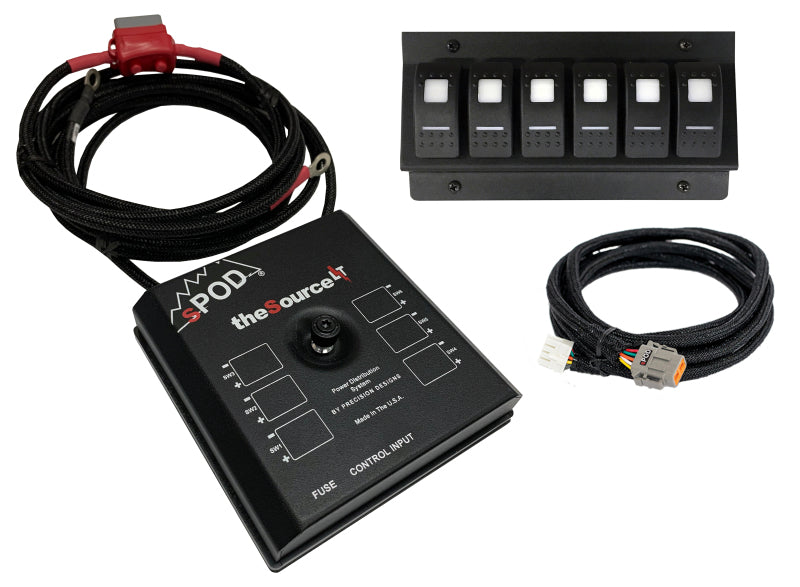 Spod 12-17 Toyota Tundra SourceLT w/ Amber LED Switch Panel-thumbmail-1
