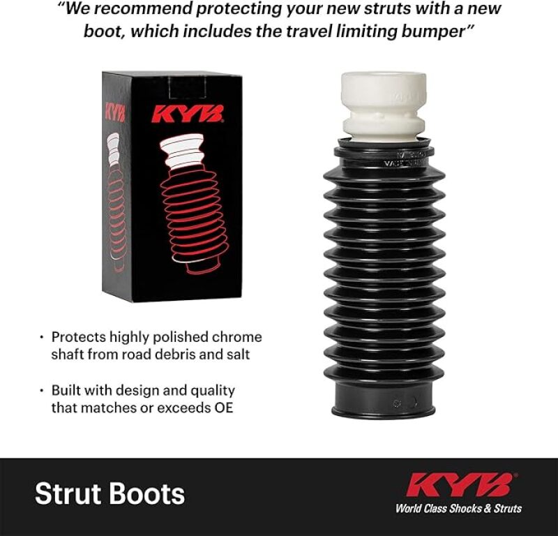 KYB Shocks & Struts Strut Boot Front 15-22 Ford Edge & 16-28 Lincoln MKX / 19-22 Nautilus-thumbmail-2