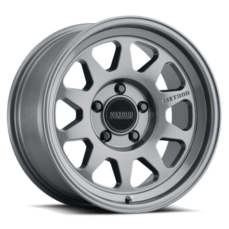 Method MR316 20x10 -18mm Offset 8x6.5 130.81mm CB Gloss Titanium Wheel-thumbmail-1