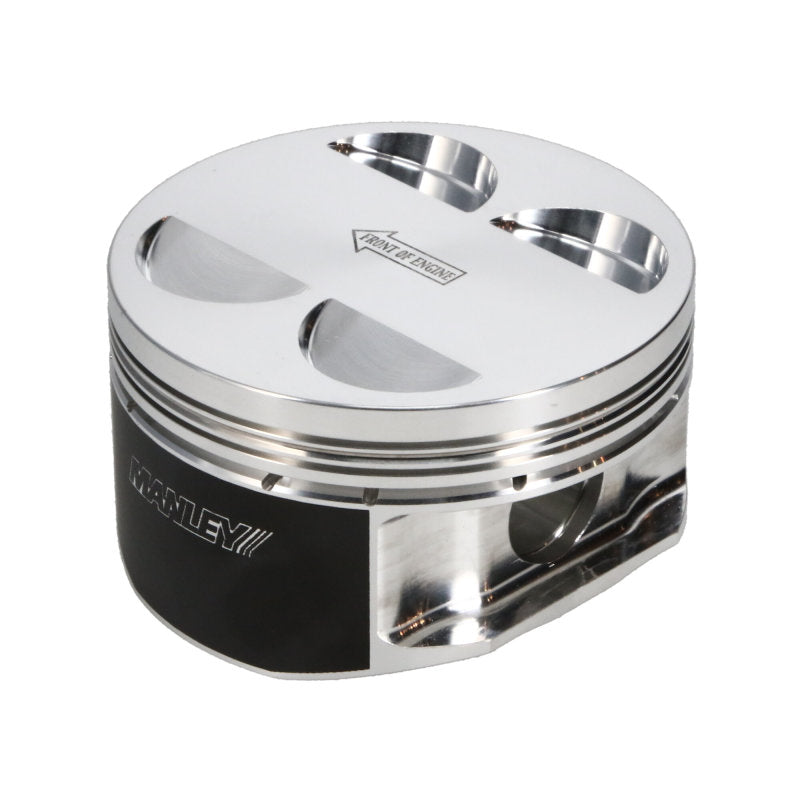 Manley 04+ Subaru WRX STi (EJ257) 75mm DE-STROKED 99.75mm +.25mm Bore 9.8:1 Dish Piston Set w/ Rings-thumbmail-5