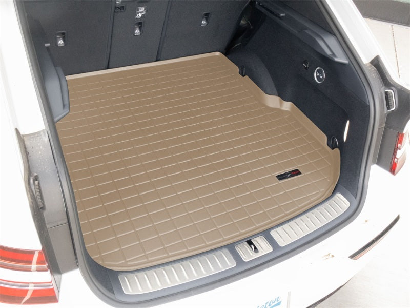 WeatherTech 25-25 Genesis GV80 Coup Trunk Cargo Liners - Tan-thumbmail-2