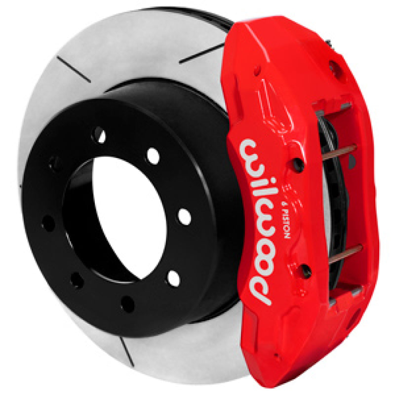 Wilwood TX6-DM Rear Kit 15.50in Red 2023+ Ford F-250/F-350 4WD-thumbmail-1