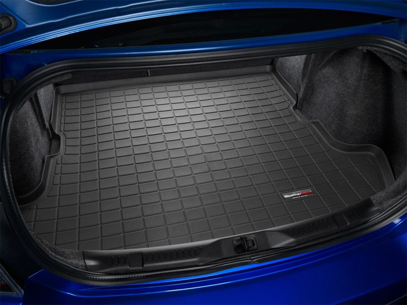 WeatherTech 13+ Hyundai Santa Fe Cargo Liners - Black-thumbmail-3