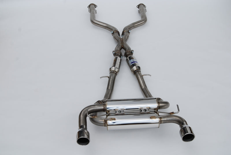 Invidia 2022+ Nissan Z 70mm Gemini Cat Back Exhaust - Rolled SS Tips-thumbmail-3