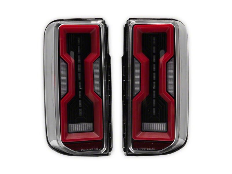 Raxiom 21-26 Ford Bronco Axial Series LED Tail Lights- Black Housing- Clear Lens-thumbmail-5