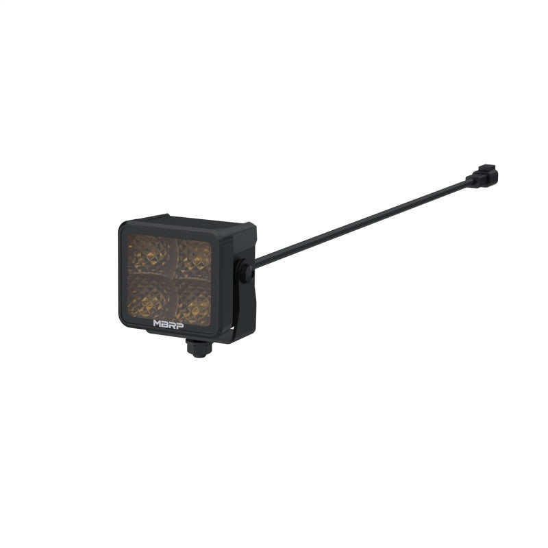 MBRP 2.75in Light Assembly, Amber Flood Beam Pattern-thumbmail-1