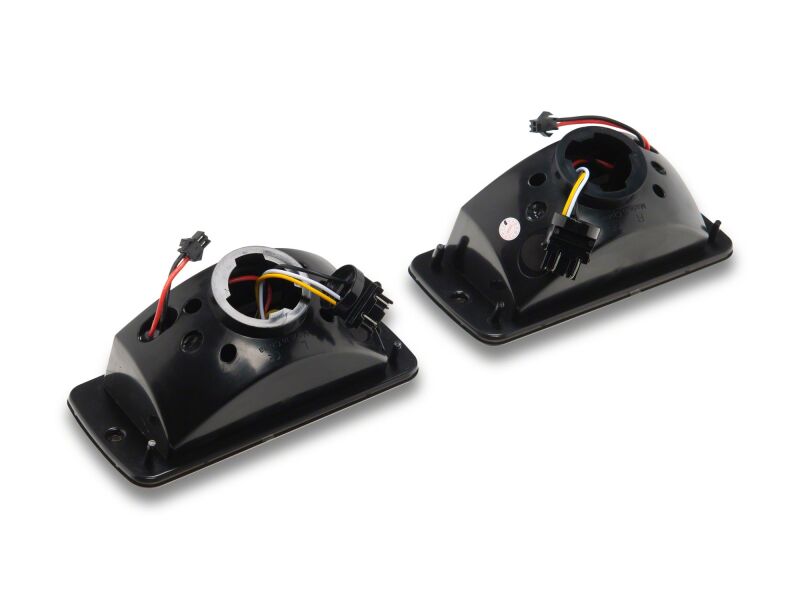 Raxiom 97-06 Jeep Wrangler TJ Axial Series LED Sequential Cornering Lights- Smoked-thumbmail-3