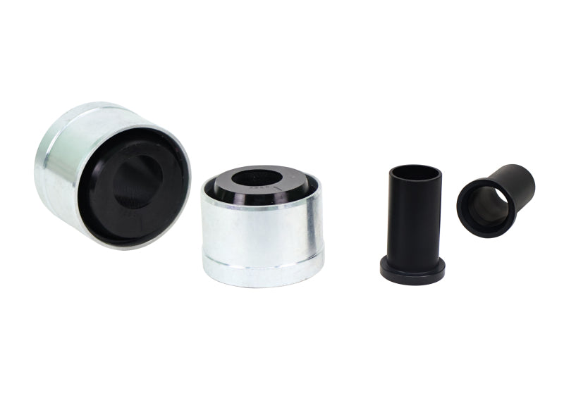 Whiteline 2009+ Nissan 370Z / Z Lower Control Arm - Inner Rear Bushing Kit (Double Offset)-thumbmail-3