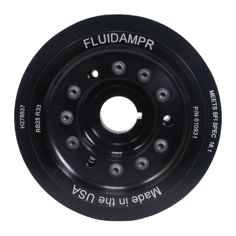 Fluidampr 94-99 Nissan Skyline R33 RB25DET (Non NEO) Steel Internally Balanced Damper-thumbmail-4